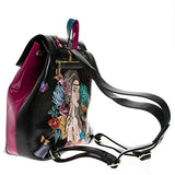 Studded Bohemian Backpack with Adjustable Straps