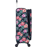 Tommy Bahama 4 Piece Lightweight Expandable Luggage Suitcase Set, Hibiscuss Print