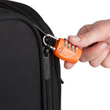 6 Pack TSA Approved Luggage Locks for Travel Safety, Small 4 Digit Combination Padlocks for Suitcases, Lockers & Bags