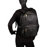 Aimee Kestenberg Women's Python Print 15" Fashion Backpack Black One Size