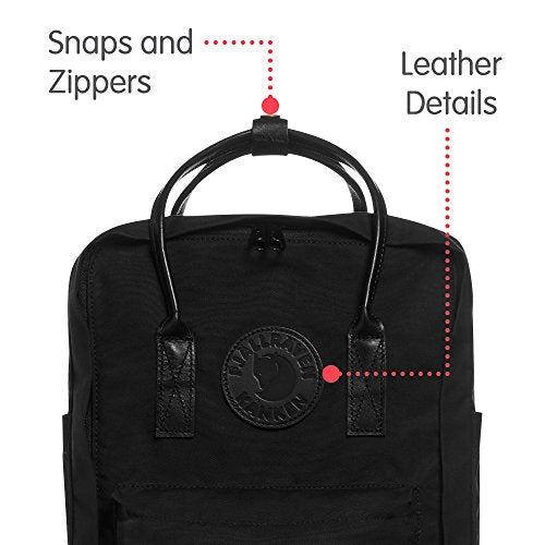 No Kanken Black Laptop Fjallraven Kanken No All Black) Laptop 15
