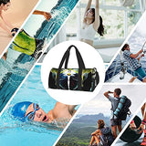 Anime Sai-lor Mo-on Sports Gym Bag with Wet Pocket & Shoes Compartment, Travel Duffel Bag Workout Bag for Men and Women