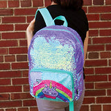 Style.Lab Fashion Angels Magic Sequin Backpack-Periwinkle/Team Unicorn, One-Size, Lavender