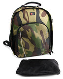 DURAGADGET Fitness Equipment Backpack - Deluxe Camouflage Carry Bag - Compatible with