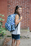 Wildkin Big Dot Aqua 17 Inch Backpack