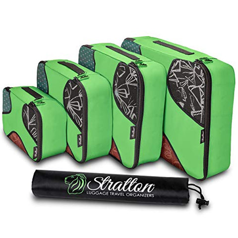 Stratton Travel Organizers Packing Cubes - Multifunctional Luggage Storage - Versatile Sorting &