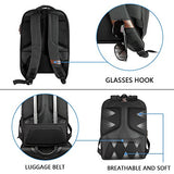 KROSER Laptop Backpack Large Computer Backpack for 15.6-17.3 Inch Laptop with USB Charging Port