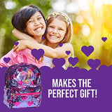 Nickelodeon Mini JoJo Siwa Backpack for Girls & Toddlers - 10 Inch with Reversible Flip Sequins