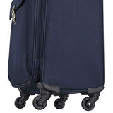 Anne Klein 3 Piece Expandable Spinner Luggage Suitecase Set, Navy
