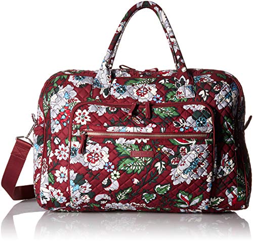 Vera Bradley Iconic Weekender Travel Bag,  Signature Cotton, One Size