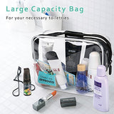 Procase Tsa Approved Clear Travel Toiletry Bag, Quart Size Zipper Organizer Airport Airline