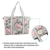 MOSISO Laptop Tote Bag (Up to 17.3 Inch), Canvas Classic Multifunctional Work Travel Shopping