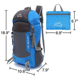 DealMux Clever Bees Authorized Backpack Daypack Lightweight Packable Travel Hiking Camping