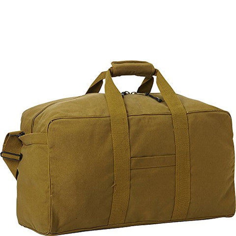 Fox Outdoor Products Canvas Gear Bag, Olive Drab, 12 x 24-Inch