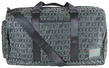 Diesel Men's UZ F-Discover Duffle-Travel Bag, Allover Logo, UNI