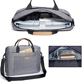 KALIDI Laptop Bag, 15.6 Inch Laptop Briefcase Messenger Bag for Dell Alienware/MacBook/Lenovo/HP,