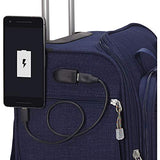 eBags Kalya Underseat Carry-on 2.0 with USB Port (Aubergine)
