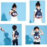 yisibo Rocket Toddler Backpack with Harness Leash Snack Nursery Bags for Kids Baby Boy Girl 1-3 Years Old
