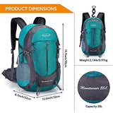 G4Free 35L Hiking Backpack Waterproof Travel Daypack for Outdoor Camping Trekking with Water
