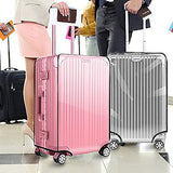 Yotako Clear PVC Suitcase Cover Protectors 20 Inch Luggage Cover for Wheeled Suitcase (20''(18.50''H x 14.17''L x 9.44''W))