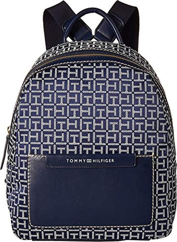 Tommy Hilfiger Women's Jackie Backpack Navy/White One Size
