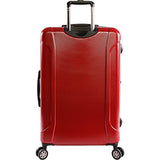 ORIGINAL PENGUIN Crest 2.0-3 Piece Set Expandable Suitcase with Spinner Wheels, Black