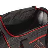 adidas Defender III Duffel Bag, Black/Active Red, Small