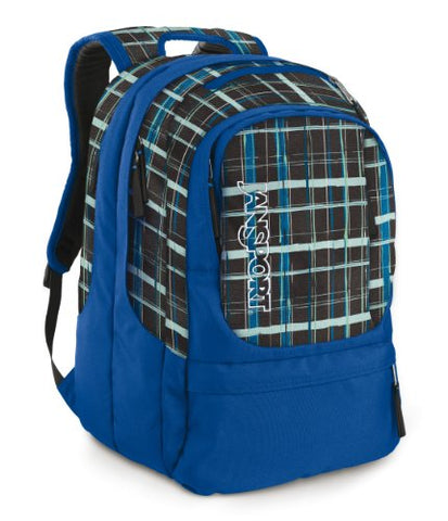 JanSport Air Cure (EU) Backpack - Navy Painted Plaid