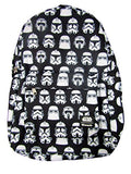 Loungefly Star Wars Troopers Black and White Print Backpack