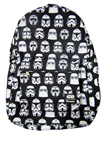 Loungefly Star Wars Troopers Black and White Print Backpack