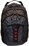 Wenger Swissgear Granite 16" Laptop Backpack Travel School Bag Black-Geo