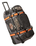 Harley-Davidson Bar & Shield Logo 22" Carry-On Wheeling Duffel Bag 99415-BLACK