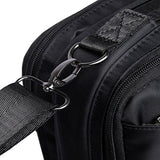 ABage Convertible Messenger Bag Daypack Travel School Laptop Backpack Briefcase Bookbag, Grey