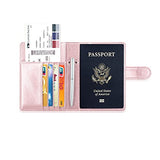 Passport Holder Case, ACdream Protective Premium Leather RFID Blocking Wallet Case for