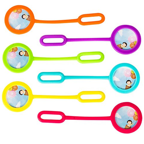 Durable Small Luggage Tags - Best Multicolored Travel Id Bag Tag In Set Of 6, Premium Quality