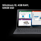 Samsung Galaxy Book 12” Windows 2-in-1 PC (Wi-Fi) Silver, 4GB RAM/128GB SSD, SM-W720NZKBXAR