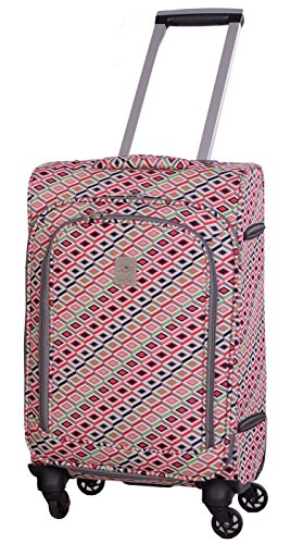 Jenni Chan Tiles 20 Inch Upright Spinner, Multi