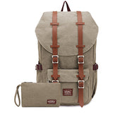 KAUKKO Laptop Outdoor Backpack, Travel Hiking& Camping Rucksack Pack, Casual Large College School