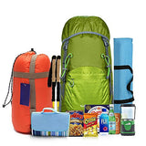 G4Free Large 40L Lightweight Water Resistant Travel Backpack/Foldable & Packable Hiking