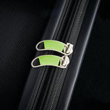 American Tourister Kids' Nickelodeon Slime Hardside Spinner 21, Black/Green