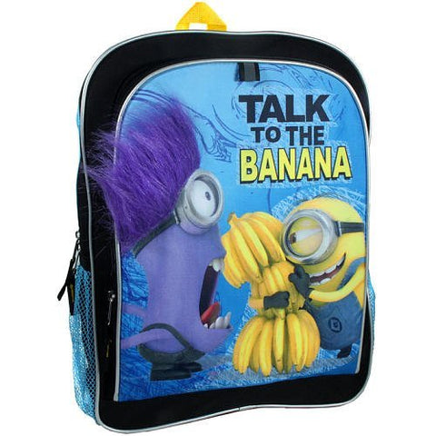 Despicable Me 2 Minions Backpack "Talk To The Banana"