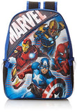Marvel Little Boys' Heroes Backpack with Lunch Box, Multi, One Size