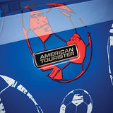 American Tourister Moonlight Spinner 28, Red/White/Blue