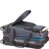 High Sierra Cermak 21" Carry-On Spinner (Mercury/Black/Crimson)