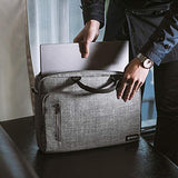 tomtoc Laptop Briefcase, 15-15.6 Inch Multi-Functional Laptop Shoulder Messenger Bag for 15-inch