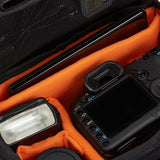 Amazonbasics Medium Dslr Gadget Bag (Orange Interior)