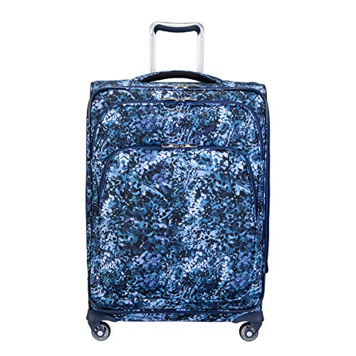 Monochromatic Fish Suitcase — Blue Rain Print Shop