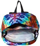 JanSport SuperBreak Backpack - Lightweight School Pack, Red Hippie Days