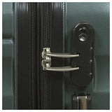 Dejuno Emerson 3-Piece Hardside Expandable Spinner Luggage Set, Green