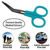 Mini First Aid Kit, 110 Pieces Small First Aid Kit - Includes Emergency Foil Blanket, CPR Respirator, Scissors for Travel, Home, Office, Vehicle, Camping, Workplace & Outdoor (Red)